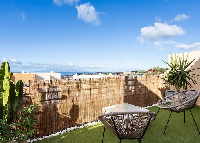 Beautiful Two-storey House With Terrace And Patio In An Exclusive Area Costa Adeje (Tenerife)